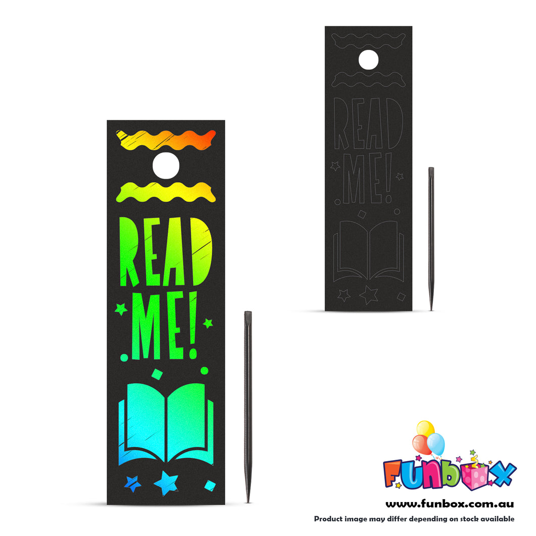 Book Week Magic Scratch Art Bookmark