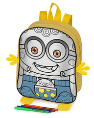 Colour-Me-In Smiley Backpack with Markers