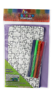 Colour-In Puzzle Pencil Case