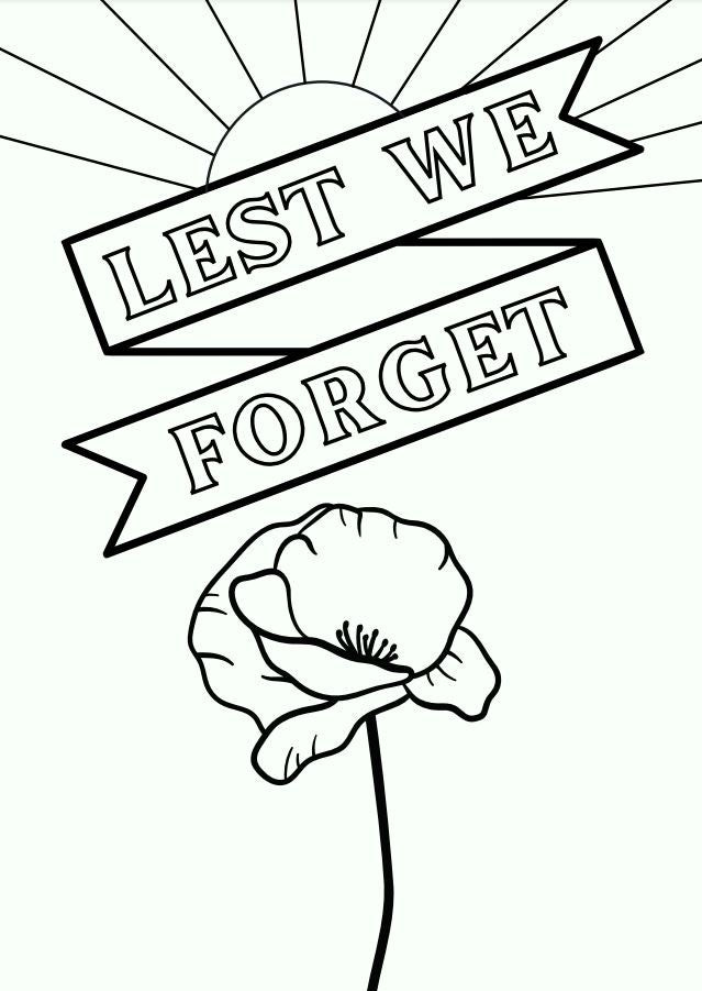 ANZAC Day FREE Printable Activity Funbox Com Au