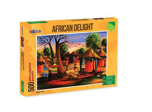 African Delight Jigsaw Puzzle 500 Piece Puzzle
