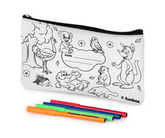 Colour-In Australian Animal Pencil Case