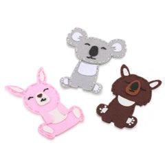 DIY Animal Finger Puppets