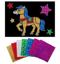 Load image into Gallery viewer, Horse Foil Art Activity Pack