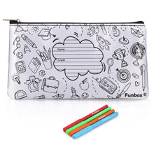 Load image into Gallery viewer, Colour-In Back To School Pencil Case