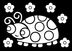 Ladybug Foil Art Kit