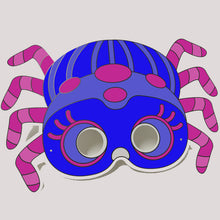 Load image into Gallery viewer, Spider Colour-In Mask