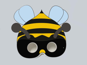 Bee Colour-In Mask