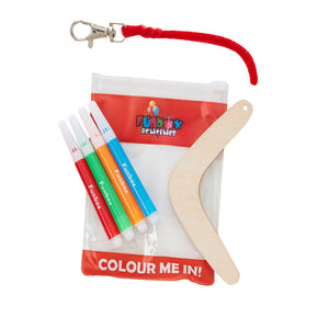 Indigenous Boomerang Bag Tag Kit