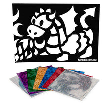 Load image into Gallery viewer, Dragon Foil Art Activity Pack