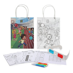Sports Activity Bag with 3D Glasses and Markers