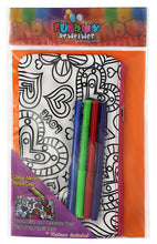 Load image into Gallery viewer, Colour-In Heart Pencil Case