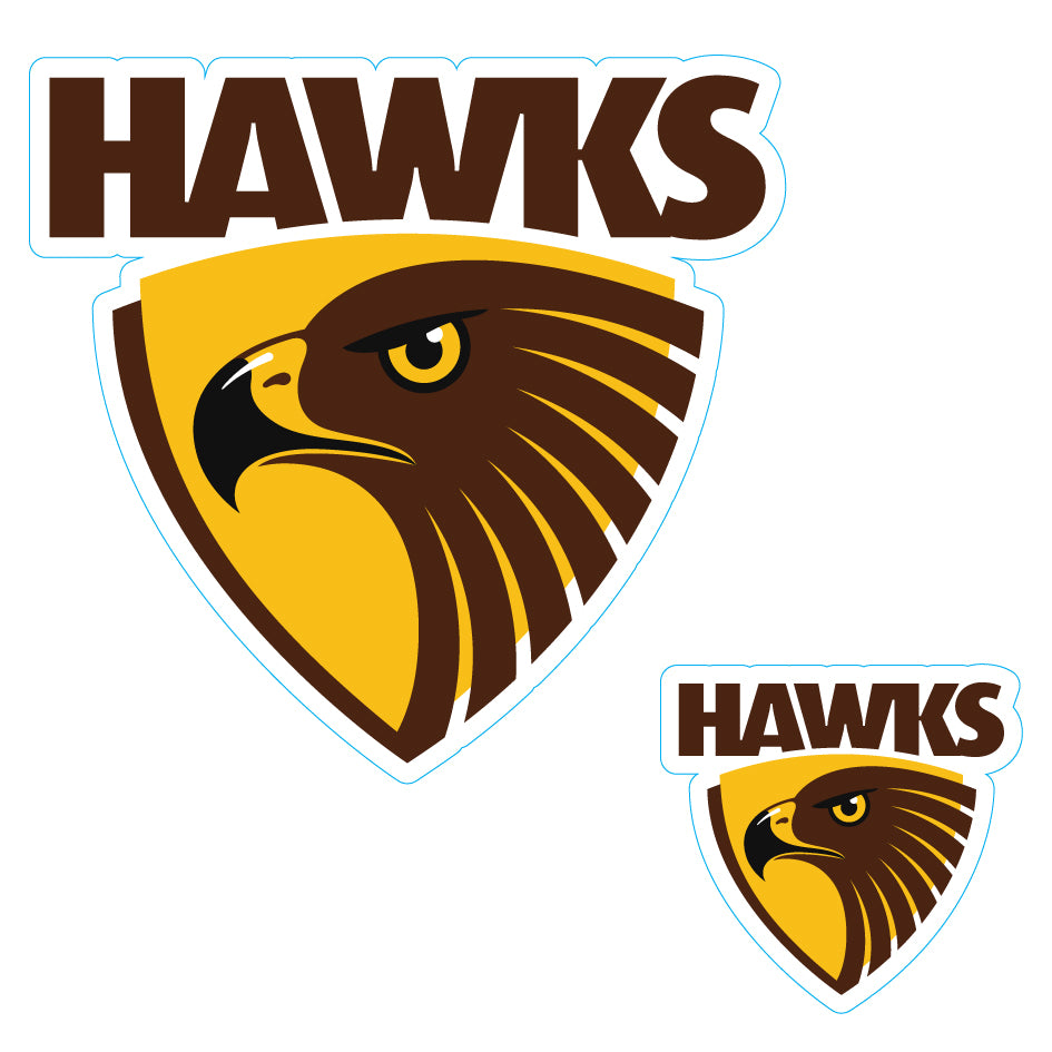 25% OFF BULK BUY SALE! (BULK -100 UNITS) AFL Licensed Team Logo Vinyl Stickers - Choose Your Team!