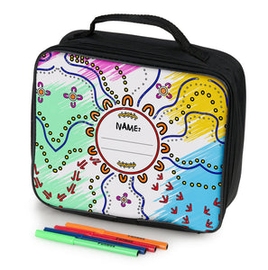 Colour-Me-In Indigenous Lunch Box by Iesha Wyatt