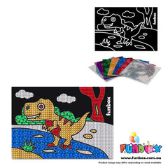 Dinosaur Foil Art Kit