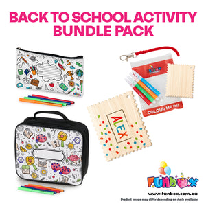 Back-To-School Activity Bundle Pack