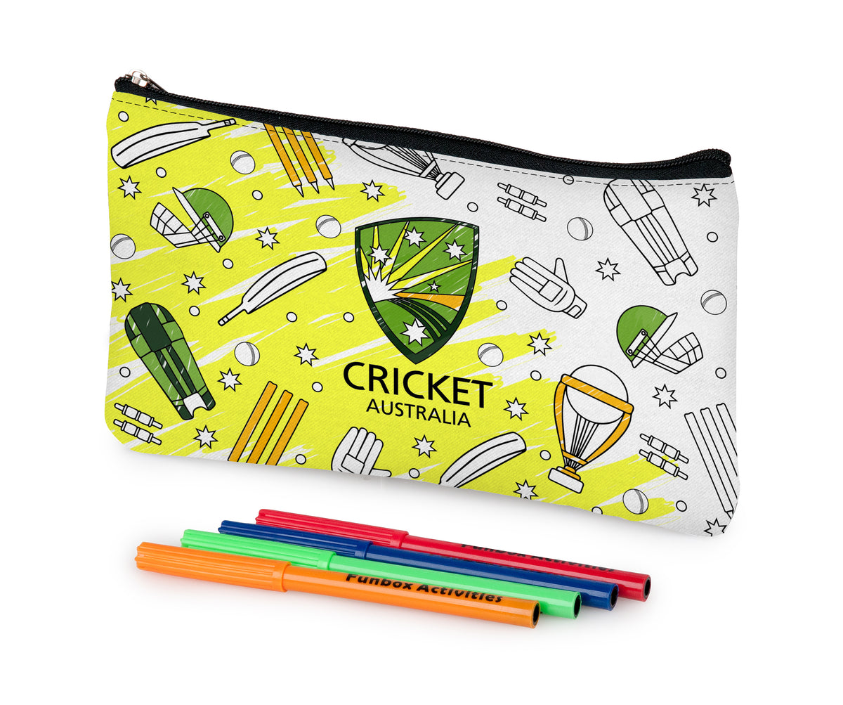 20% OFF BULK BUY: Cricket Australia Pencil Case