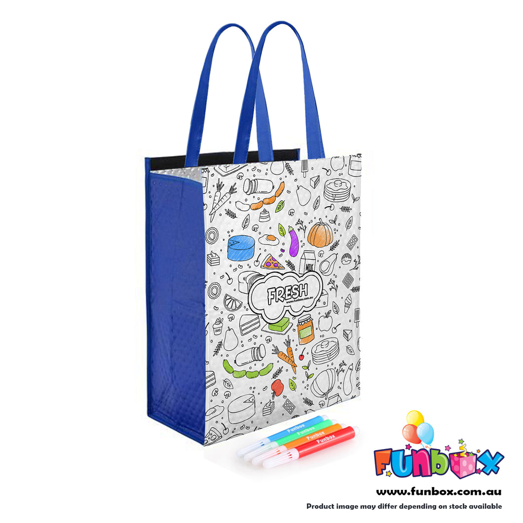 Colour-Me-In Sustainable Insulated Shopping Tote