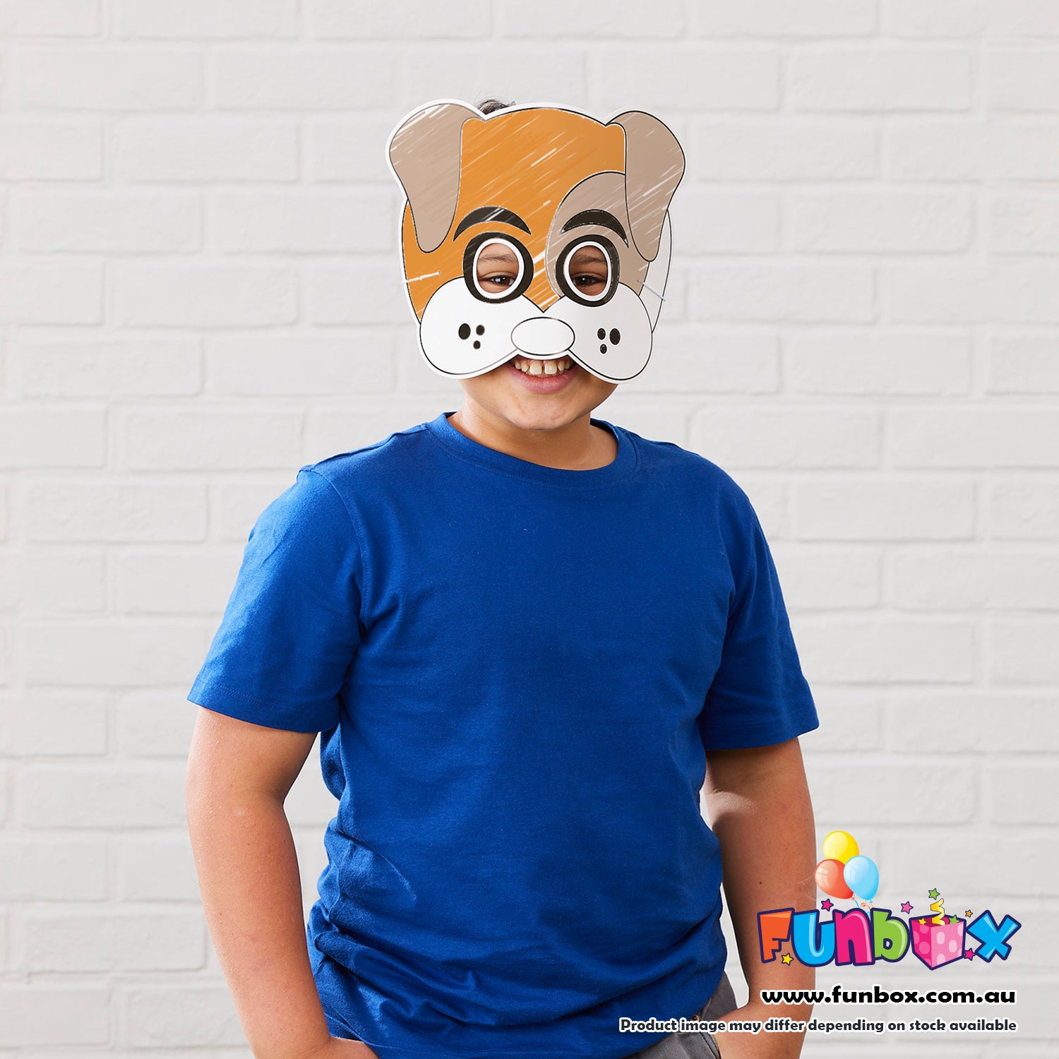 Dog Color Mask Dog Colour-In Mask – funbox.com.au