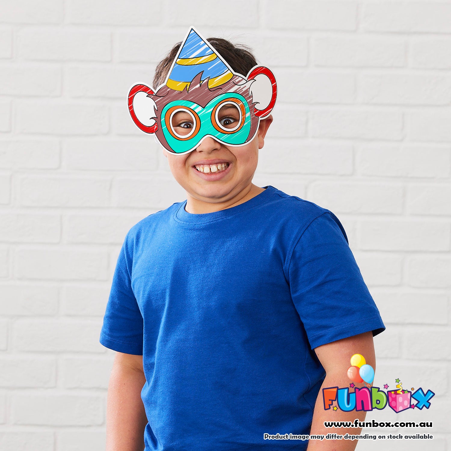 10% OFF BULK BUY: Circus Monkey Colour-In Mask
