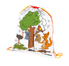 Australian Animal Drawstring Backpack