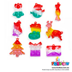 Christmas Poppit Fiddle Toy