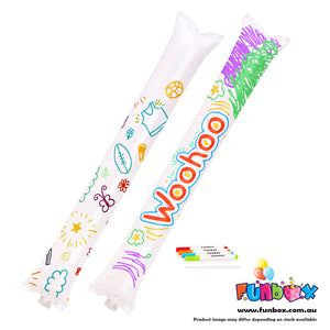 Colour-In Cheer Sticks with Markers