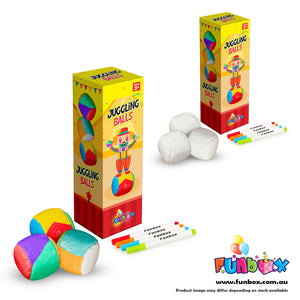 New! Colour-In Juggling Balls