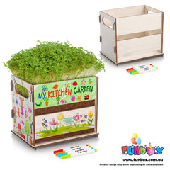 DIY Wooden Windowsill Planter Kit