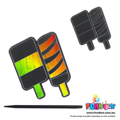 Icy Pole Magic Scratch Art