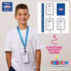 AFL Colour-In Drink Bottle & Lanyard Kit