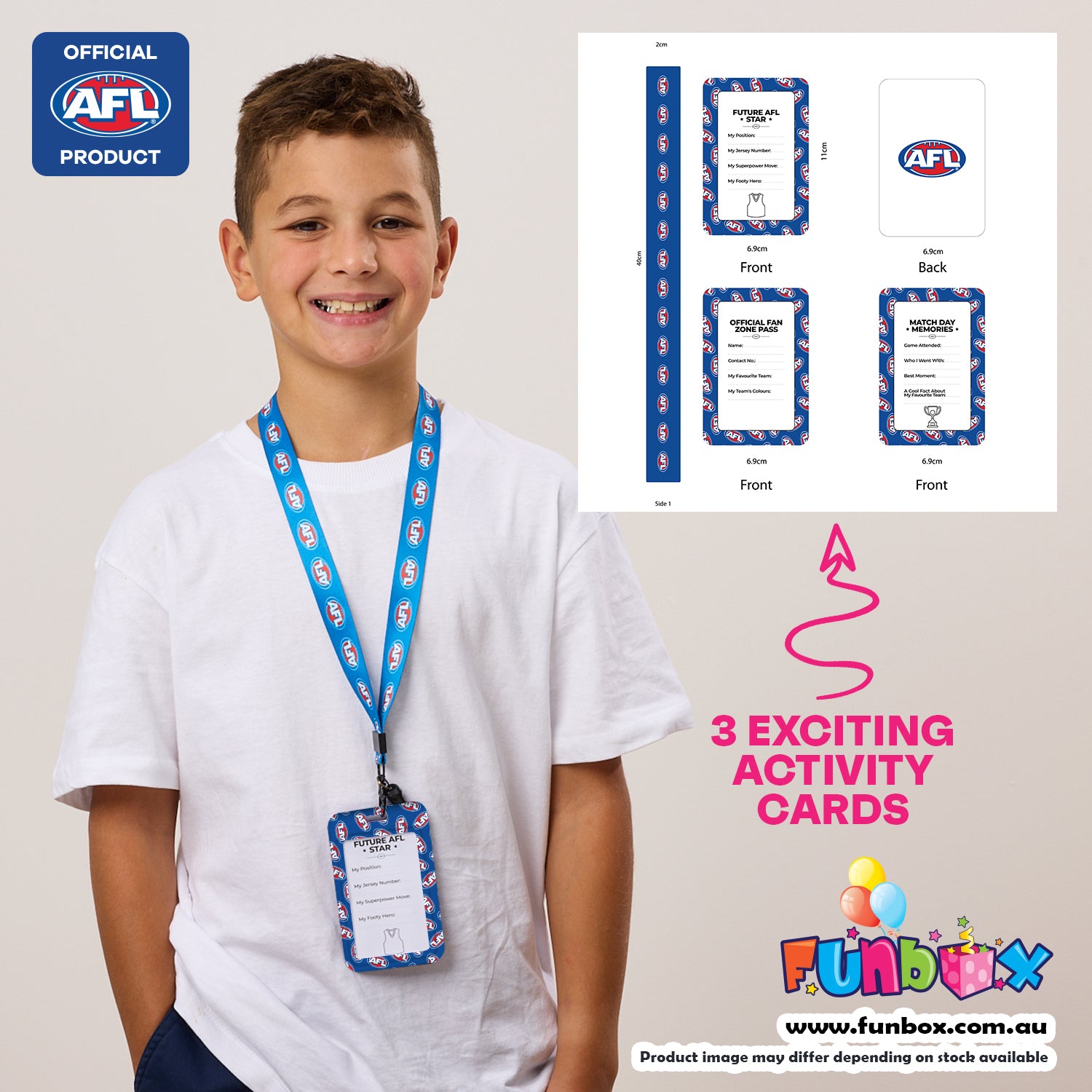 30% OFF! AFL Lanyard with Card Inserts