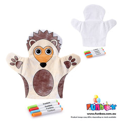 Colour-In Hand Puppet Kit
