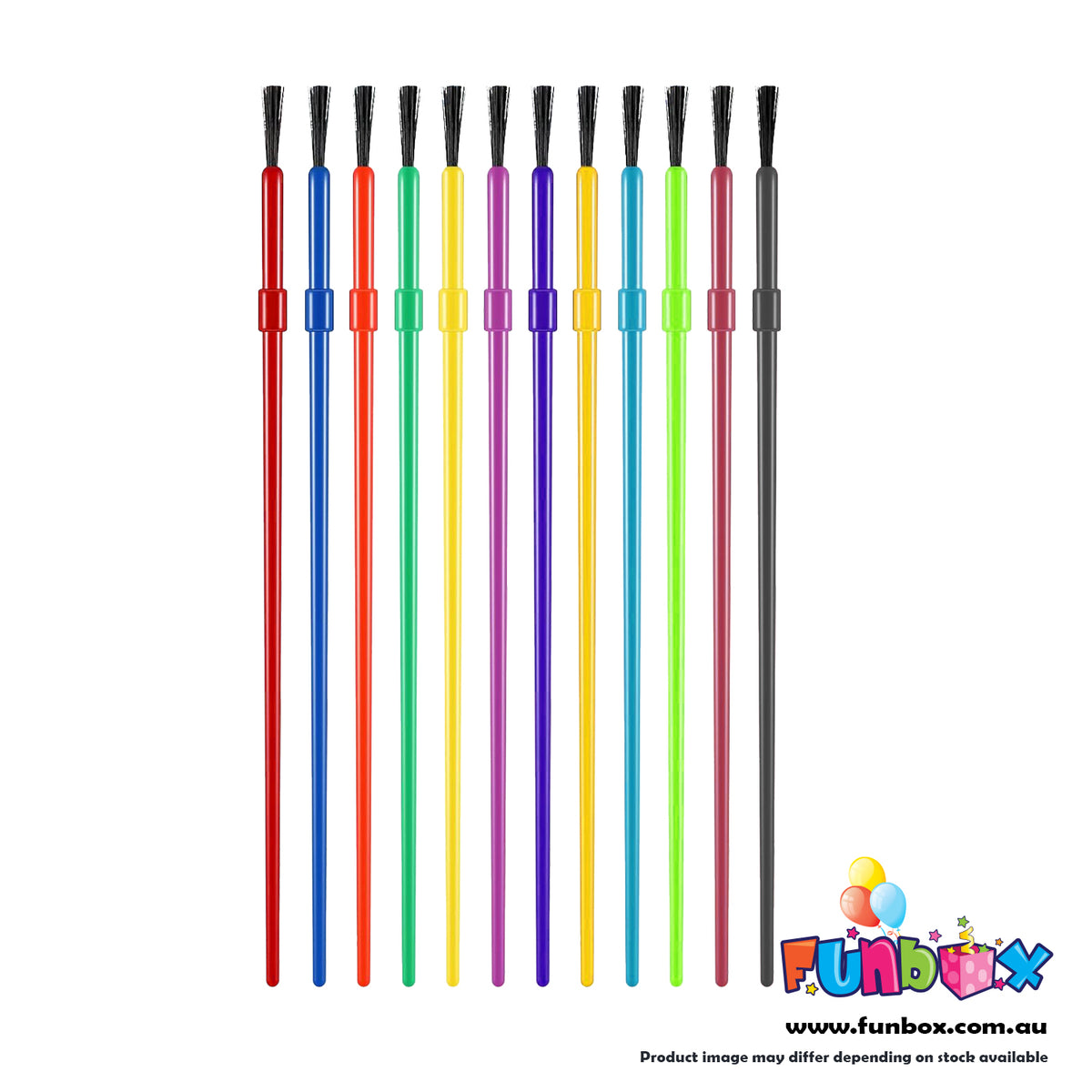 Kids Paint Brush Set - 12-Pack