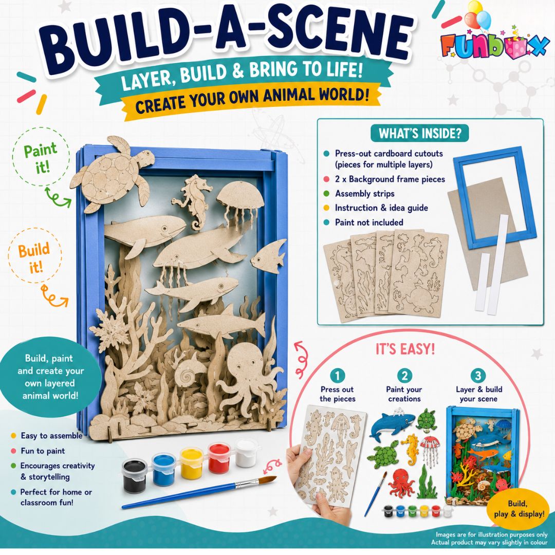 Build-A-Scene 3D Animal Kit Kit