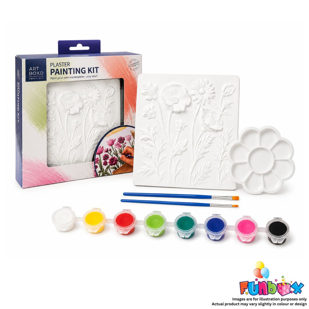 Floral Plaster Painting Kit
