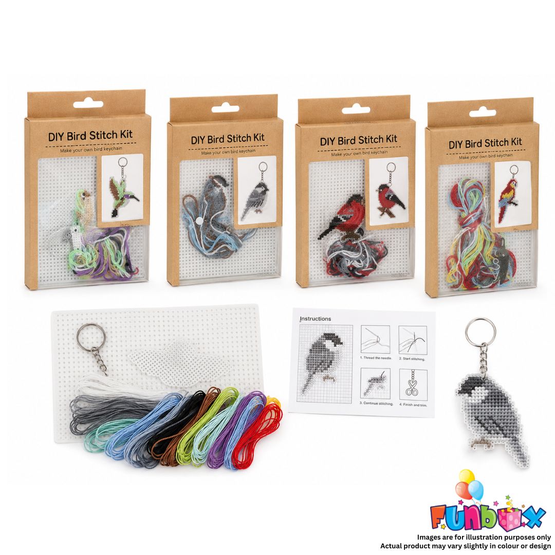 DIY Mesh Bird Stitch Kit