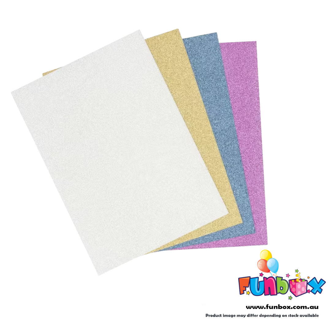 Crafty Glitter Paper - Shine Bright, Craft Right!