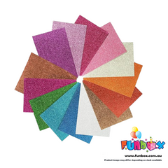 A4 GlitziFoam Adhesive Sheets - Stick, Sparkle, Shine!