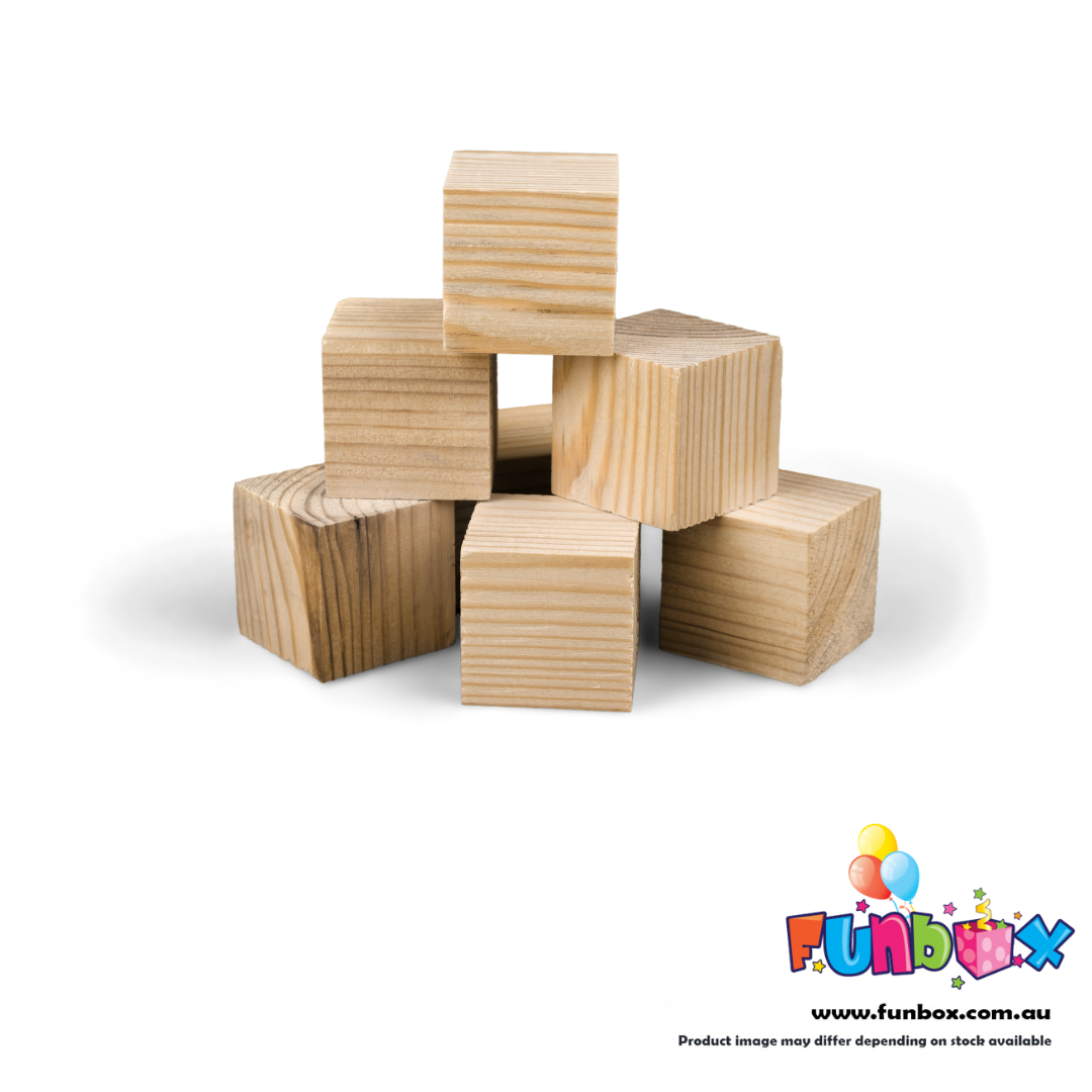Eco Craft Wood Blocks -  Build, Paint, Create!