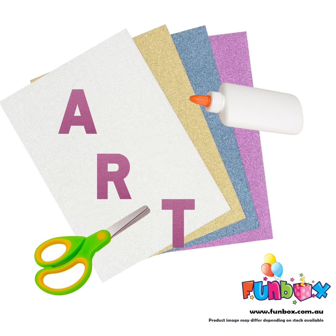 Crafty Glitter Paper - Shine Bright, Craft Right!