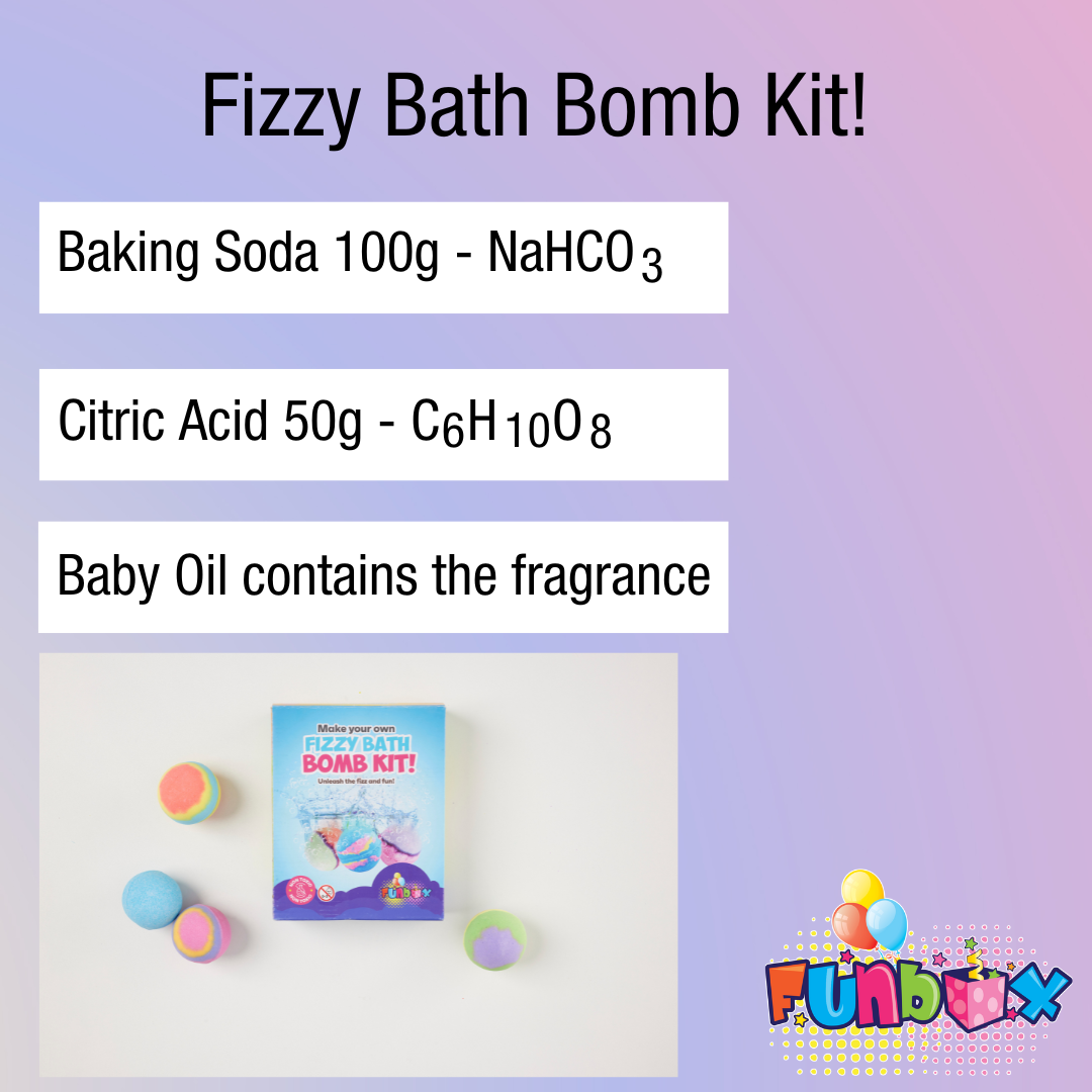 DIY Fizzy Bliss Bath Bombs Kit