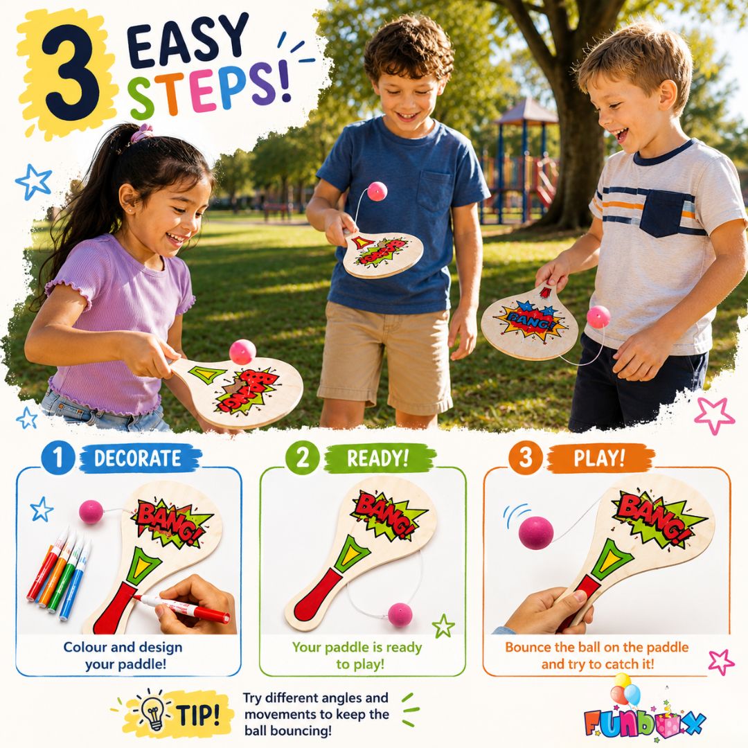 Decorate-Your-Own Bat & Ball Kit