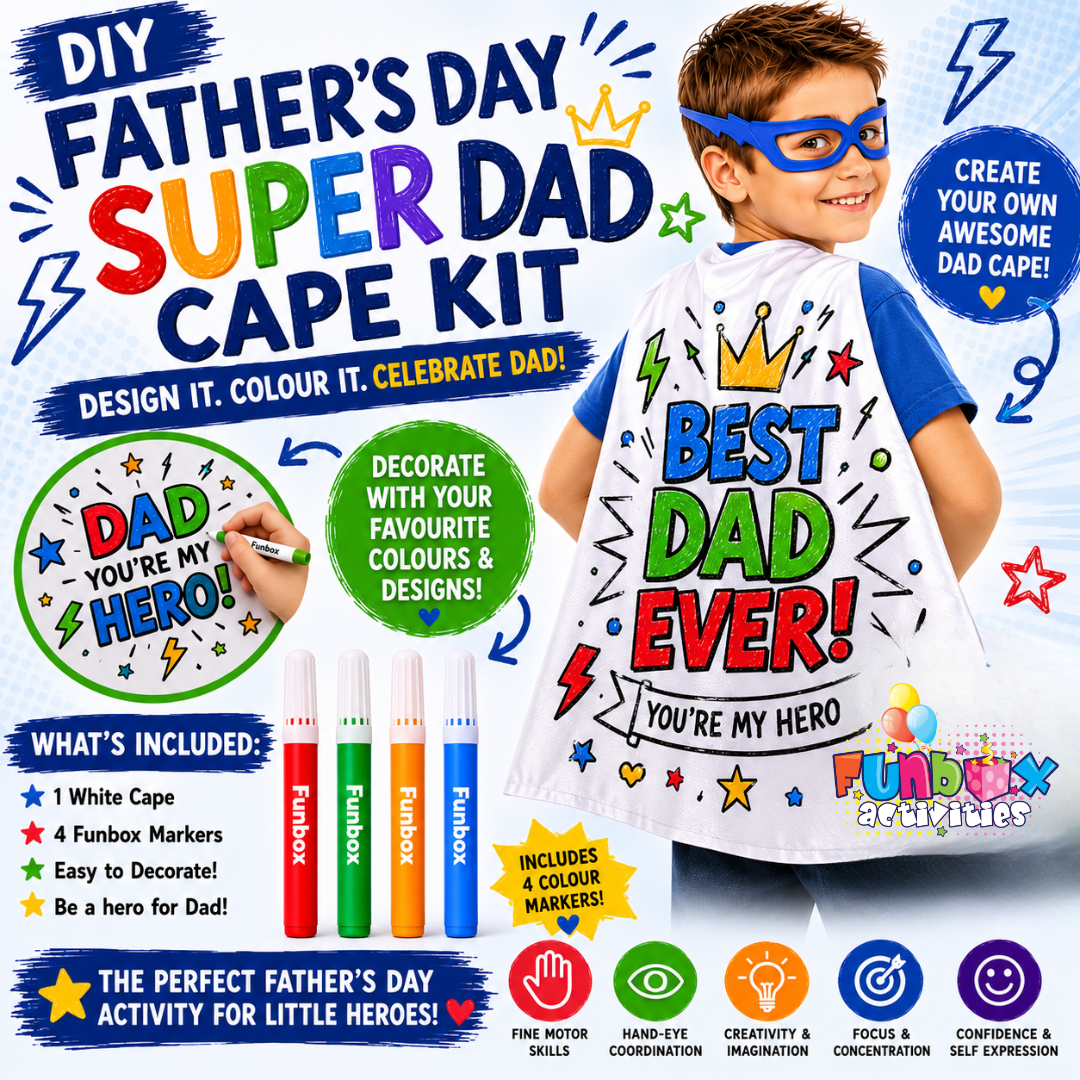 Design-Your-Own Superhero Father's Day Cape Kit