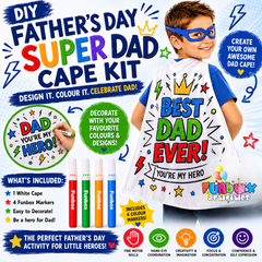 Design-Your-Own Superhero Father's Day Cape Kit
