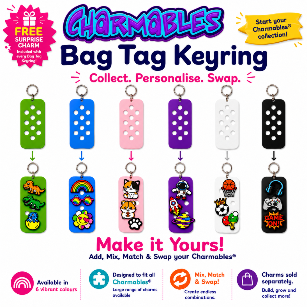 Charmables Bag Tag Keyring