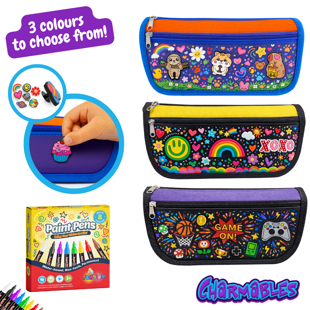 Charmables Pencil Case Decorating Kit (10-Pack)