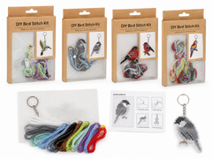 DIY Mesh Bird Stitch Kit