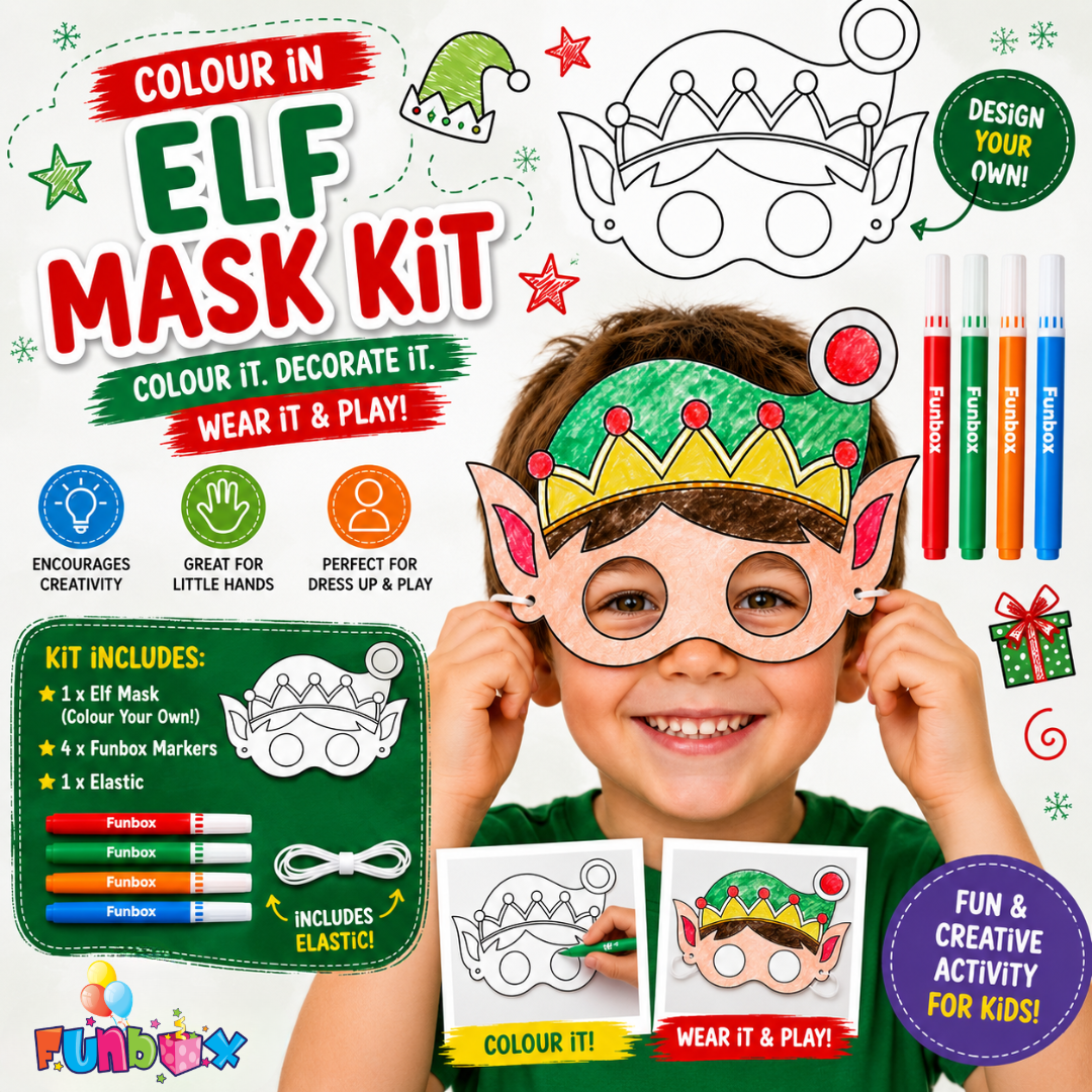 Pre-Order! Elf Colour-In Mask Kit
