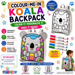Colour-Me-In Koala Backpack Kit